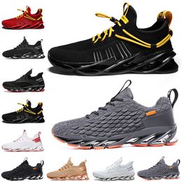 Newest Non-Brand men women running shoes Blade slip on black white all red gray orange Terracotta Warriors trainers outdoor sports sneakers 39-46