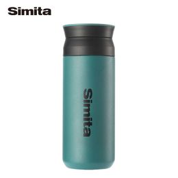 Simita ,Stainless Steel Straight Water Bottle,Insulated Double Wall Tumbler for Coffee, Travel Portable,Keep Cold and Hot