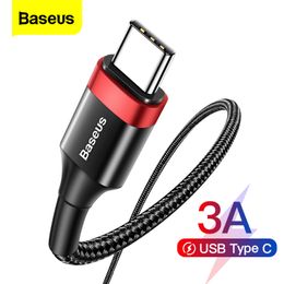 Cell Phone CablesType C Cable for Samsung S20 Quick Charge 3.0 Cable USB C Fast Charging for Huawei P40 Xiaomi Mi 10 8