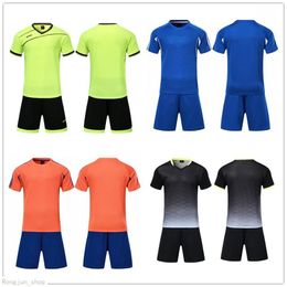 2021 Soccer jersey Sets smooth Royal Blue football sweat absorbing and breathable children's training suit 001 4325
