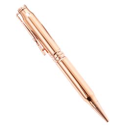 Luxury Personalised Rifle Brass Bullet Pen Electroplating Silver,Gold,Rose gold,Gunmetal Multi finishes Optional