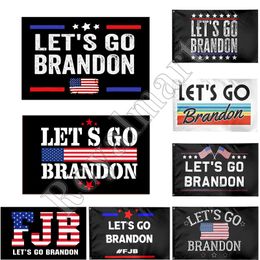 NEW!!! 150*90cm Lets Go Brandon Flag Outdoor Indoor Small Garden Flags- FJB Single-Stitched-Polyester