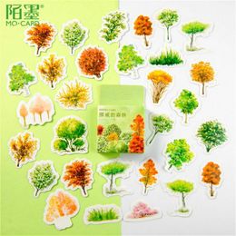 1pcs Colorful Forests Scrapbooking Stamping Sticker Po Scrapbook Paper Decoration Diy Handmade Gift Wrap