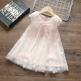 Summer Newborn Baby Girls Dress Clothes Princess Party Birthday tutu Dress For Baby Baptism Dress 0-2y Infant Clothing Vestidos Q0716