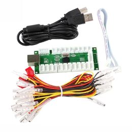 Game Controllers & Joysticks DIY Arcade Kit USB Encoder Joystick Chip PC Control Board For KOF Street Fighter