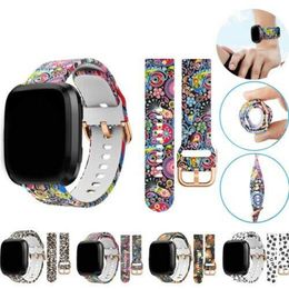 Glass Case+Printed Pattern Strap For Apple Watch Band 42mm 38mm Silicone Bracelet Correa For Apple Watch 44mm 40mm SE 6 5 4 3 2