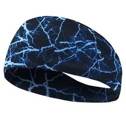 Gym Sports Absorbent Sport Sweat Headband Elastic Sweatband For Men And Women Yoga Hair Bands Head Sweat Bands Y1020