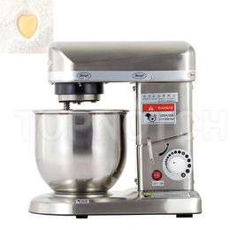 7L Desktop Bowl Food Blender Household Dough Mixer Cook Machine Stainless Steel Cream Egg Whisk Cake Bread Maker