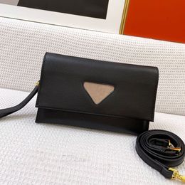 khaki clutch bag Canada - New style flap one-shoulder messenger bags leather everyday clutch bag woman wrist wallet model 2121