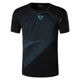 Jeansian Men's Tshirt T-Shirt Tee Shirt Sport Dry Fit Short Sleeve Running Fitness Workout LSL069 Black 210716