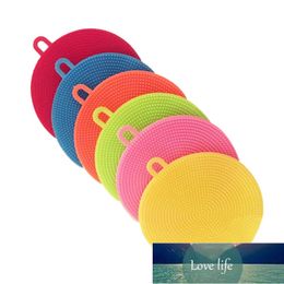 Silicone Cleaning Brushes Soft Silicone Scouring Pad Washing Sponge Dish Bowl Pot Cleaner Washing Tool Kitchen Accessories Home