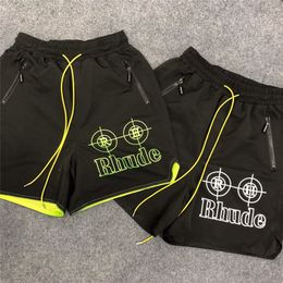 neon nylon shorts