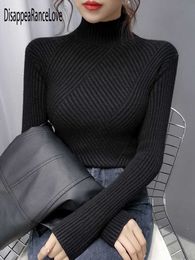 Thick Warm Women Turtleneck Winter Sweaters And Pullovers Knit Long Sleeve Cashmere Sweater Female Jumper 210922