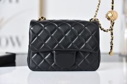 Classic Designers Shoulder Bags Handbags Top Quality Woman Fashion Genuine Leather designer handbag Women Flap Letters Black Crossbody Bag 990