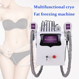 6IN1 cryolipolysis machine for body slimming ultrasound cavitation cellulite reduction LLLT lipolaser RF skin tightening equipment