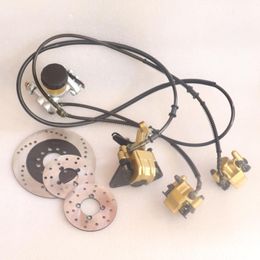 Parts Disc Brake Assembly One With Three Pump Oil Cup Fit For 110cc Kart Accessories Modification294C