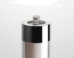 15ml 30ml 50ml Silver Airless Bottle High Quality Acrylic Vacuum Pump Bottles Lotion Bottle Cosmetic Container