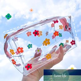 PU Women Travel Storage Bag Toiletry Organise Waterproof PVC Cosmetic Bag Portable Transparent MakeUp Bag Female Wash Factory price expert design Quality