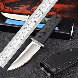 Colst KYOTO Small Warriorr Straight Fixed Blade Knife 8CR13MOV Blade Nylon Glass Fibre Handle Hunting Fish Tactical Survival Tool a3786