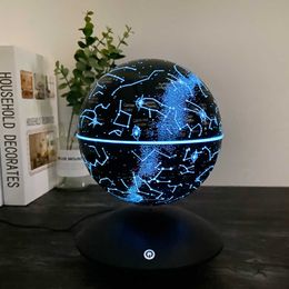 Colourful Constellation Base 15cm Magnetic Levitation Float Electronic Moon Lamp Novelty Ball Night Light Birthday DC Output 15V Y0910