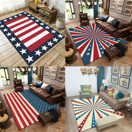 Carpets 3D British American Flag Printed For Living Room Bedroom Large Area Rug Kids Play Carpet Child Game Crawl Floor Mat