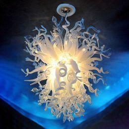 Chandelier Lighting Lamp Lights Handmade Blown Glass Chandeliers Lightings LED Pendant Light for House Decor 24 by 28 Inches