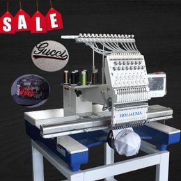 single head embroidery machine UK - Tools# Flat cap Single Head Embroidery Machinesingle Large Computer Machine