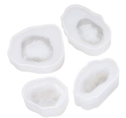 2021 NEW Craft Tools Pack Of 4 Quartz Sile Moulds Crystal Stone Gravel Casting Mold