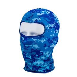 Sport Ski Mask Bicycle Cycling Masks Caps Motorcycle Barakra Hat CS windproof dust head sets Camouflage Tactical Mask convenient