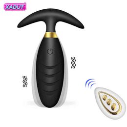 NXY Anal Plug Tapn Inalmbrico Para Hombres y Mujeres, Vibrador Con Control Remoto, Ertico, Juguetes Sexuales Pareja Gay1215