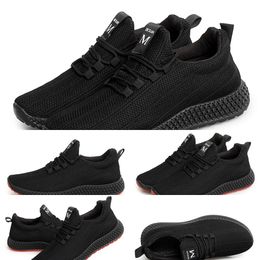 1LMT Comfortable men casual running shoes breathablesolid Black deep grey Beige women Accessories good quality Sport summer Fashion walking shoe 26