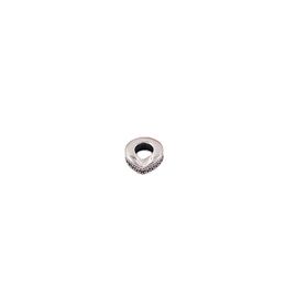 Silver march birthstone Jewellery making kit WISH SPACER DIY charms pandora bracelets anniversary gifts for women her chain bead necklace girlfriend bangle 797808CZ