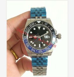 Original Box Luxury Watches Ceramic Bezel 126710 BLRO 40mm Mechanical Automatic Jubilee Stainless Steel Strap Fashion Men's Watch Wristwatch