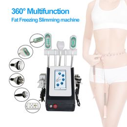 Cryolipolysis slimming cavitation RF lipo laser machine fat freezing body slim machines 360 mini cryo handle double chin reduction