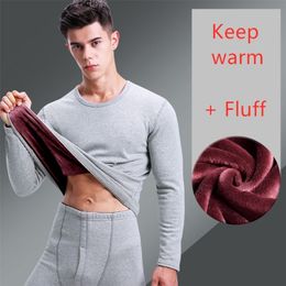 The Thermal Underwear For Men Women Long Johns Winter Women Thermo Shirt+pants Set Warm Thick Fleece Thermal Underwear 210910