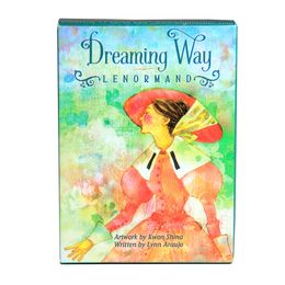 Dreaming Way Lenormand Oracles Board Game for Adult English Version Tarot Deck Playing Card Fate Divination