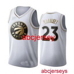 Men Women kids 5 Styles 23# Vanvleet Platinum Black Gold Basketball Embroidery New basketball Jerseys XS-5XL 6XL