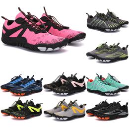 2021 Four Seasons Five Fingers Sports Shoes Mountaineering Net Extreme Simple Running、Cycling、Hiking、Green Pink Black Rock Climbing 35-45 Color97
