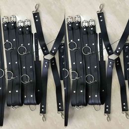 NXY SM Sex Adult Toy y Women Leather Garter Belts Adjustable Waist Harness Garters with Bdsm Bondage Cosplay Costume Erotic Accessories1220
