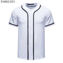 Summer Fashion Team Baseball Jersey Men Women Short Sleeve Casual Baseball Tshirt Mens Hip Hop Harajuku Swag Streetwear 3XL 210522