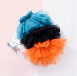 Girls Skirts Lace Tutu Dress Tiered Children Clothes Kids Princess Mesh Baby Fluffy Fashion Ballet Skirt