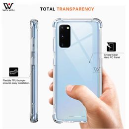 Camera Protection Transparent Phone Cases For iPhone 12 Mini Pro Max 11 XR XS 7/8 Plus SE Acrylic Shockproof Case PC Cover Shell