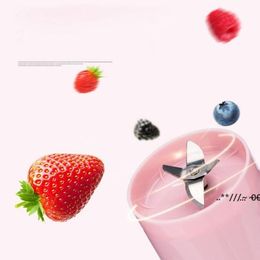 NEWMIni Juice Cup Outdoor Portable 1200mAh Battery USB Charging Juice Blender Fruit Jucer 270ML FREE FAST SEA SHIPPING EWB6164