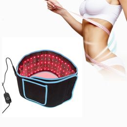 red leds lights UK - Newest portable Body Slimming Belt 660NM 850NM Pains Relief fat Loss Infrared Red Led Light Therapy Devices Large Pads Wearable Wraps belts UPS