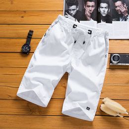 Fashion Men's Summer Shorts Solid Beach Casual Straight Short Trousers Homme Bermuda Short Pants Male Clothing