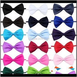 Apparel Supplies Home & Garden Drop Delivery 2021 50/100 Pcs/Lot Mix Colours Pet Cat Dog Bow Tie Grooming Products Fashion Rabbit Puppy Adjust