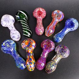 Glass Pipes Glass Smoking Pipe Manufacture Hand-blown and Beautifully Handcrafted Spoon Pipe Made of High Quality Best quality