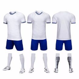 2021 Soccer jersey Sets smooth Royal Blue football sweat absorbing and breathable children's training suit 00007