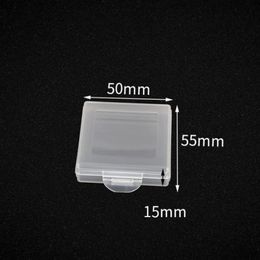 200pcs Small Case PP Transparent Plastic Storage Box Pack boxes DIY Making Screw Parts Manicure Nail Material Accessories SL36