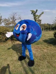2022 Halloween Lovely Earth Mascot Costume Cartoon Sphere Anime theme character Christmas Carnival Party Fancy Costumes Adult Outfit